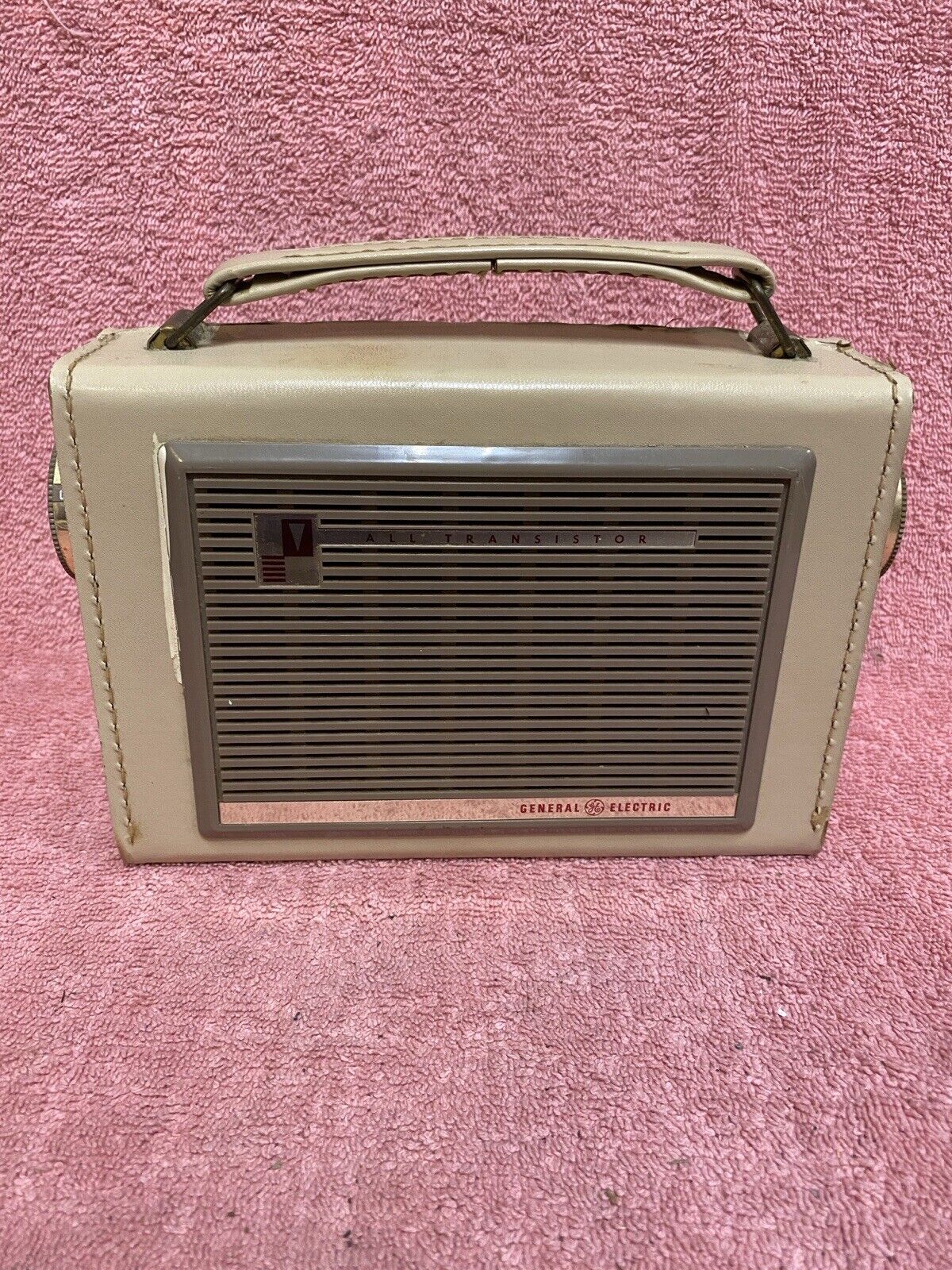 Vintage General Electric All Transistor Radio P - 797B Untested GE USA