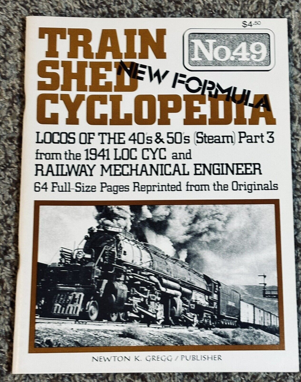 Train Shed Cyclopedia #49 Locos of the ‘40’s and 50’s Part 3