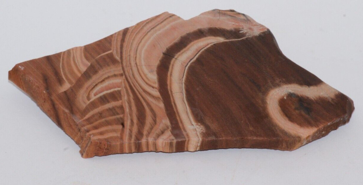6.4 ounce (181 G) slice Kalahari Wave Stone Jasper  South Africa