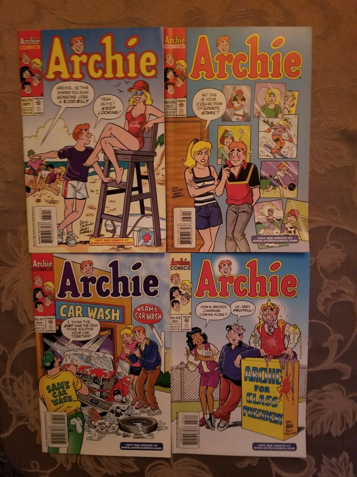 Archie Comics Run of 20 #475-494 (Betty & Veronica)