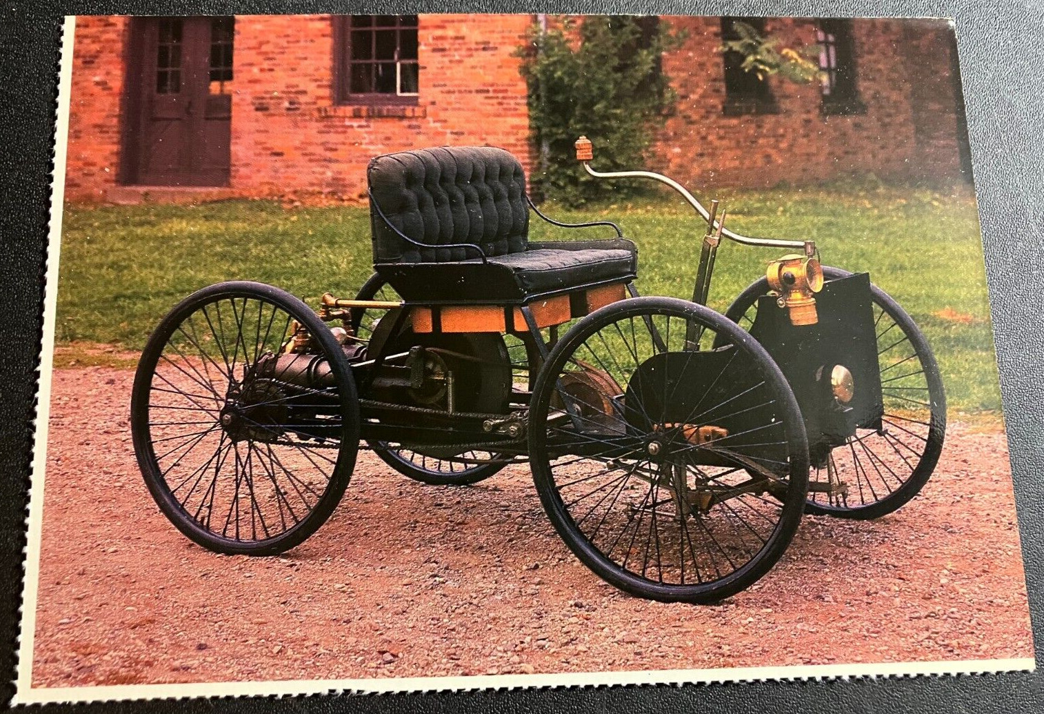Vintage Continental Postcard - Henry Ford's Quadricycle - FLAWLESS