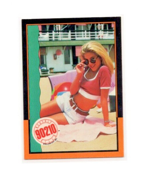 1991 Topps Beverly Hills 90210 #33 - Schooldaze Donna Tori Spelling