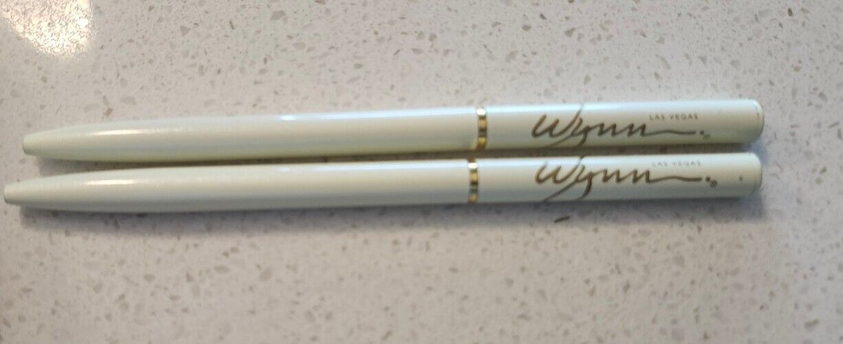 Set Of 2 Wynn Hotel Resort Vegas Pens
