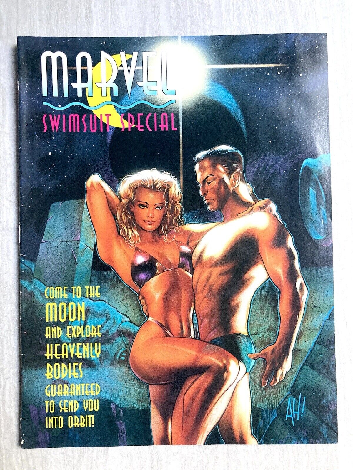 Marvel Swimsuit Special #3 (Marvel Comics 1994) Adam Hughes Cover