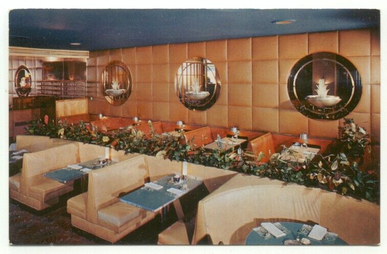 The Harrisburger Restaurant Interior Harrisburg PA Postcard ~ Pennsylvania