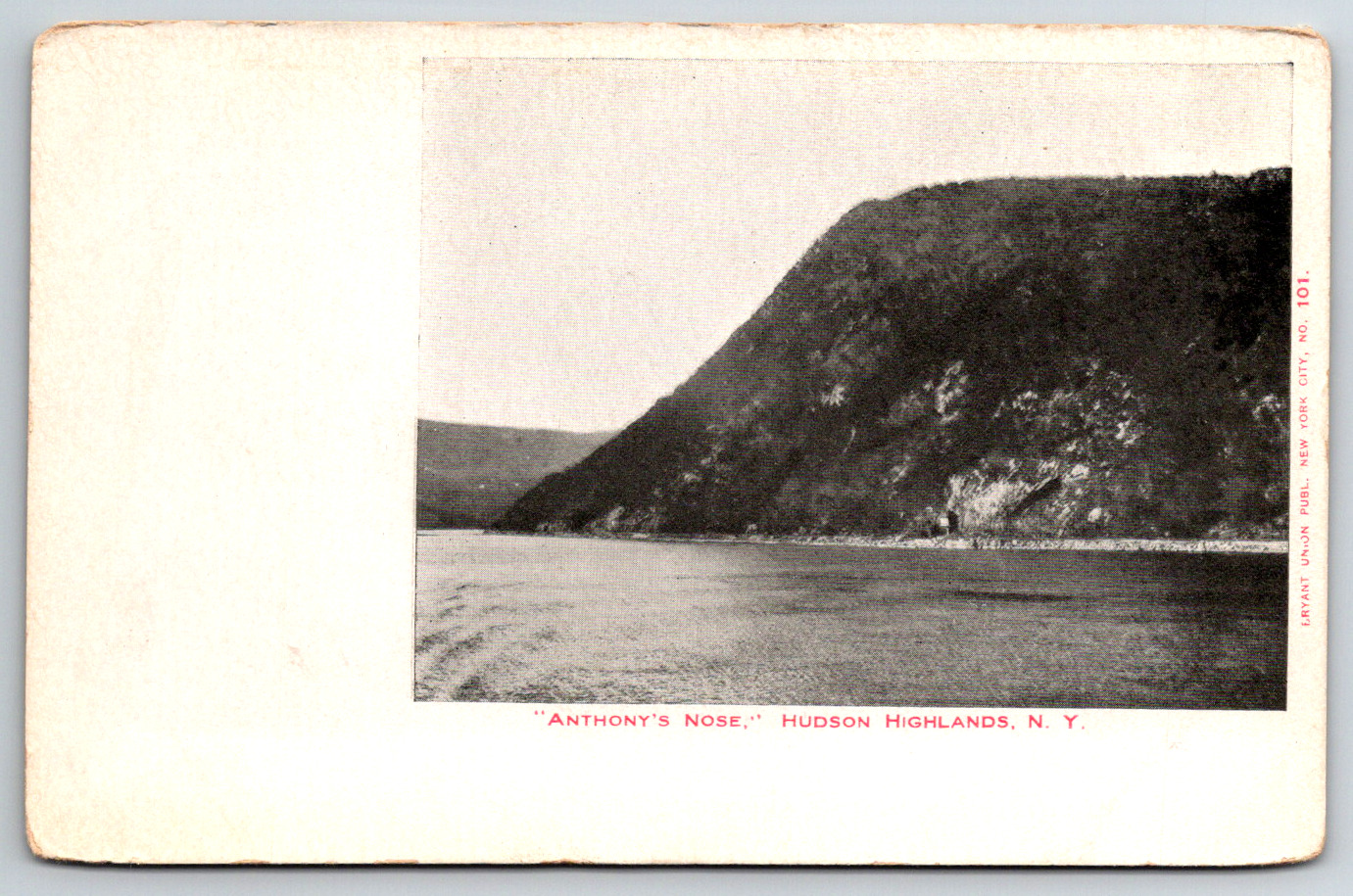 c1900s Anthony\'s Nose Hudson Highlands New York Antique Postcard