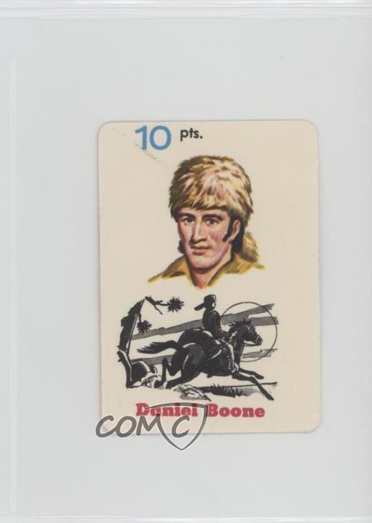 1967 Ed-U-Cards Daniel Boone Card Game Mini Daniel Boone 0w6