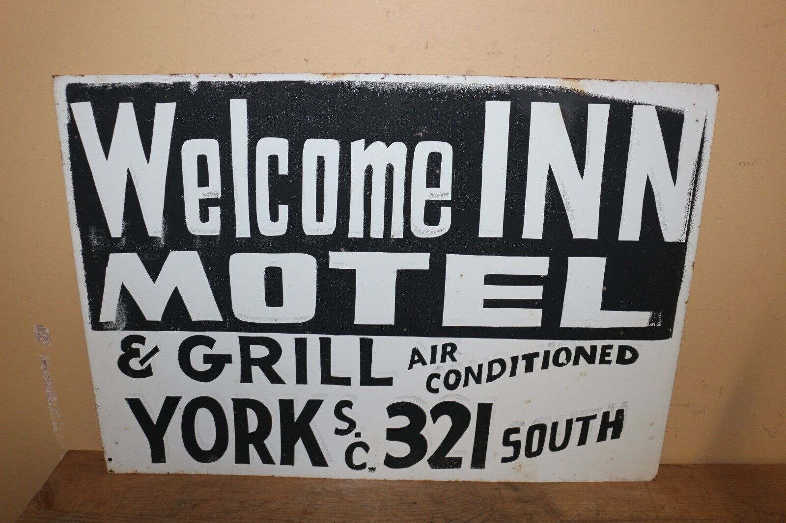 Vintage 1950\'s Welcome Inn Motel & Grill Hotel Restaurant 20\