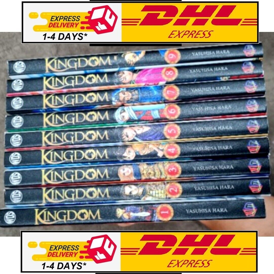 New Kingdom by Yasuhisa Hara Manga English Version Vol. 1-13 Comic - DHL Express