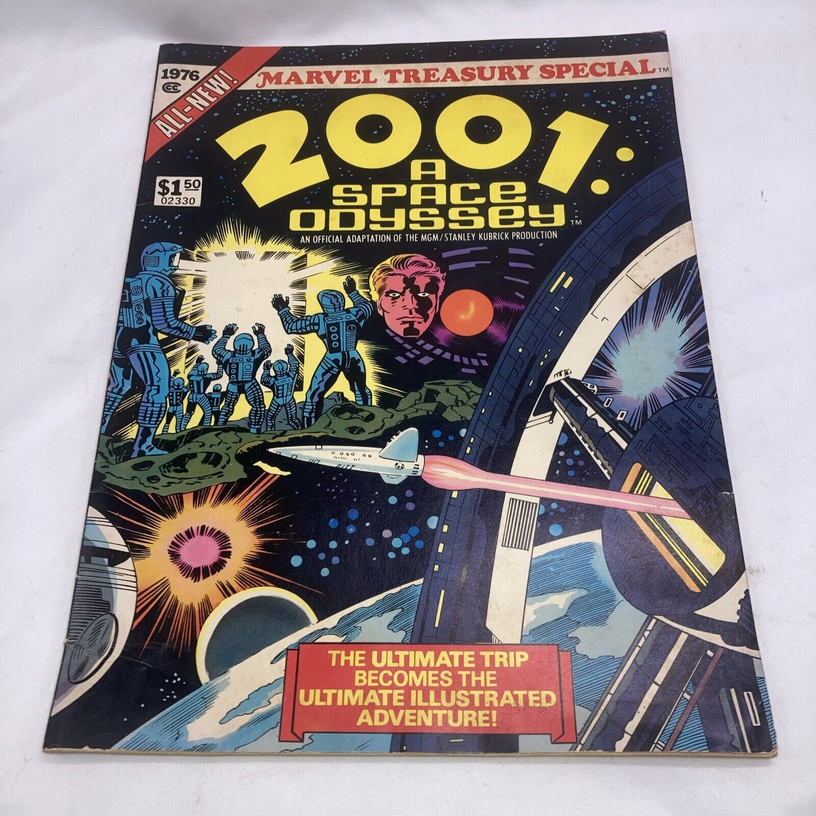 1976 2001 A SPACE ODYSSEY Marvel Treasury #1 Jack Kirby