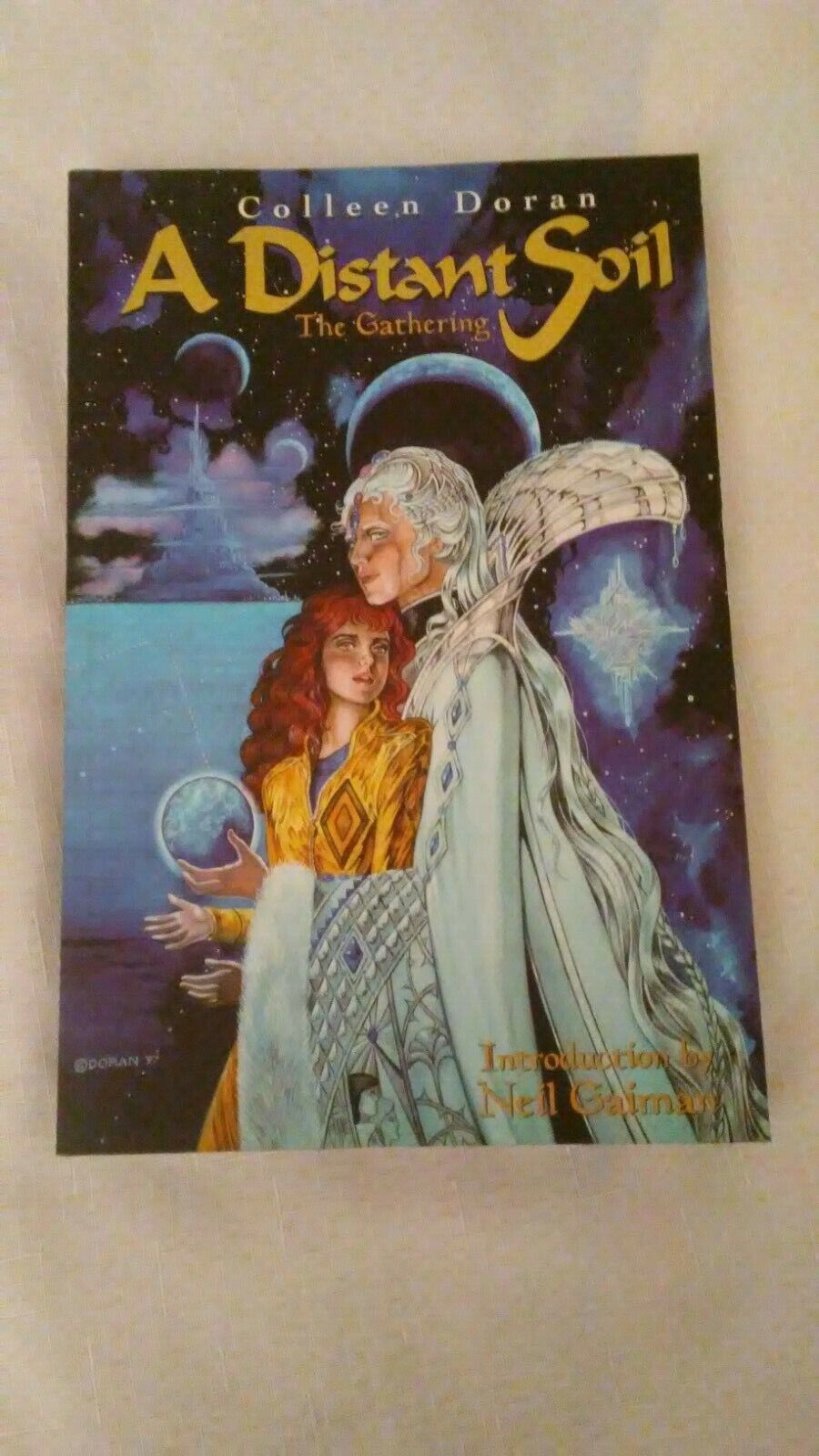 A Distant Soil-The Gathering TPB Colleen Doran, 1997 Introduction By Neil Gaiman