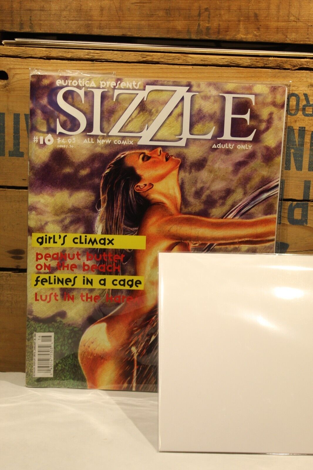 Eurotica Comics Presents SIZZLE #16