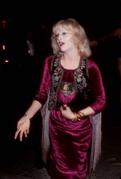 Candy Darling attends an event at Graumans Chinese Theatre 1971 Old Photo