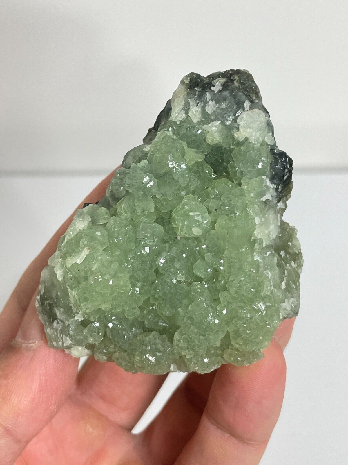 Prehnite Natural Crystal Cluster High-Grade PR013
