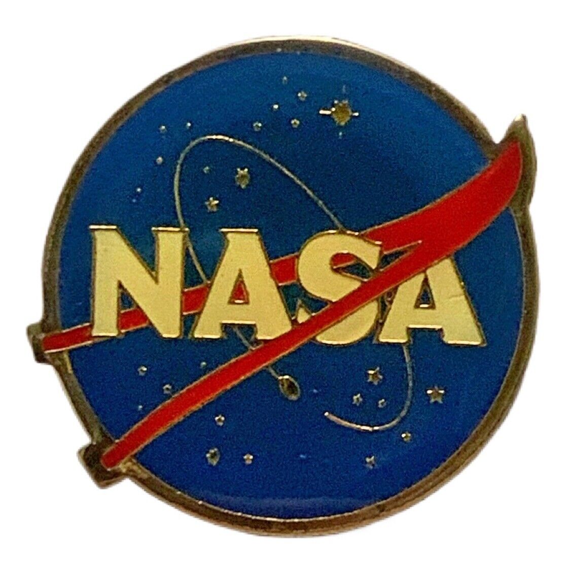 NASA Vector Logo Souvenir Pin