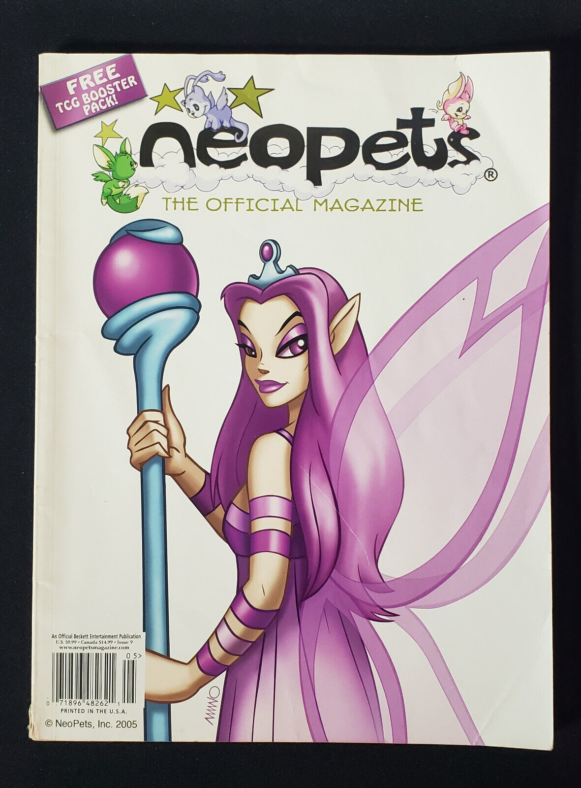 Neopets: 2005 Official Magazine Issue #9 Fyora the Faerie Queen No Poster (b)
