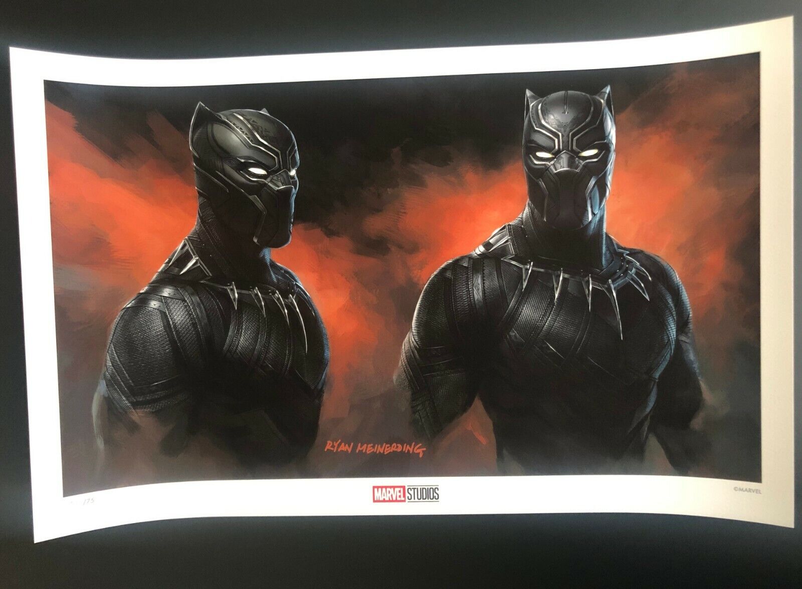 Black Panther Civil War Marvel Grey Matter Concept Art Print MCU Ryan Meinerding
