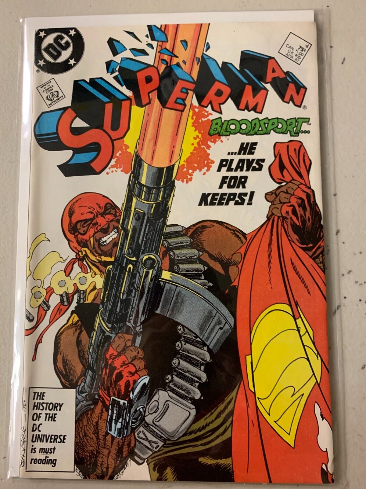 Superman #4 8.0 (1987)