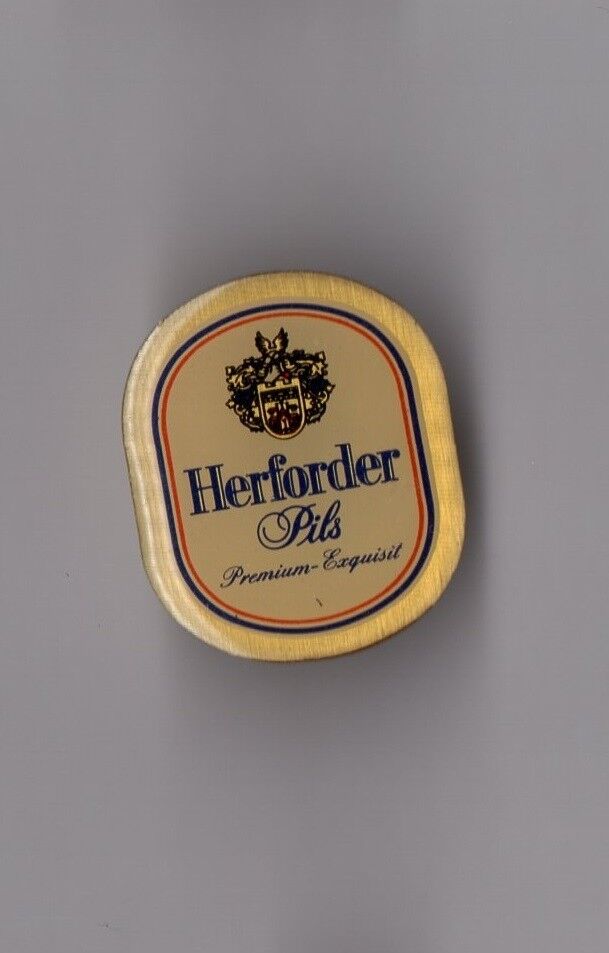pin\'s Herford Beer Pils Premium Exquisite (Epoxy Logo) Height: 2.6cm