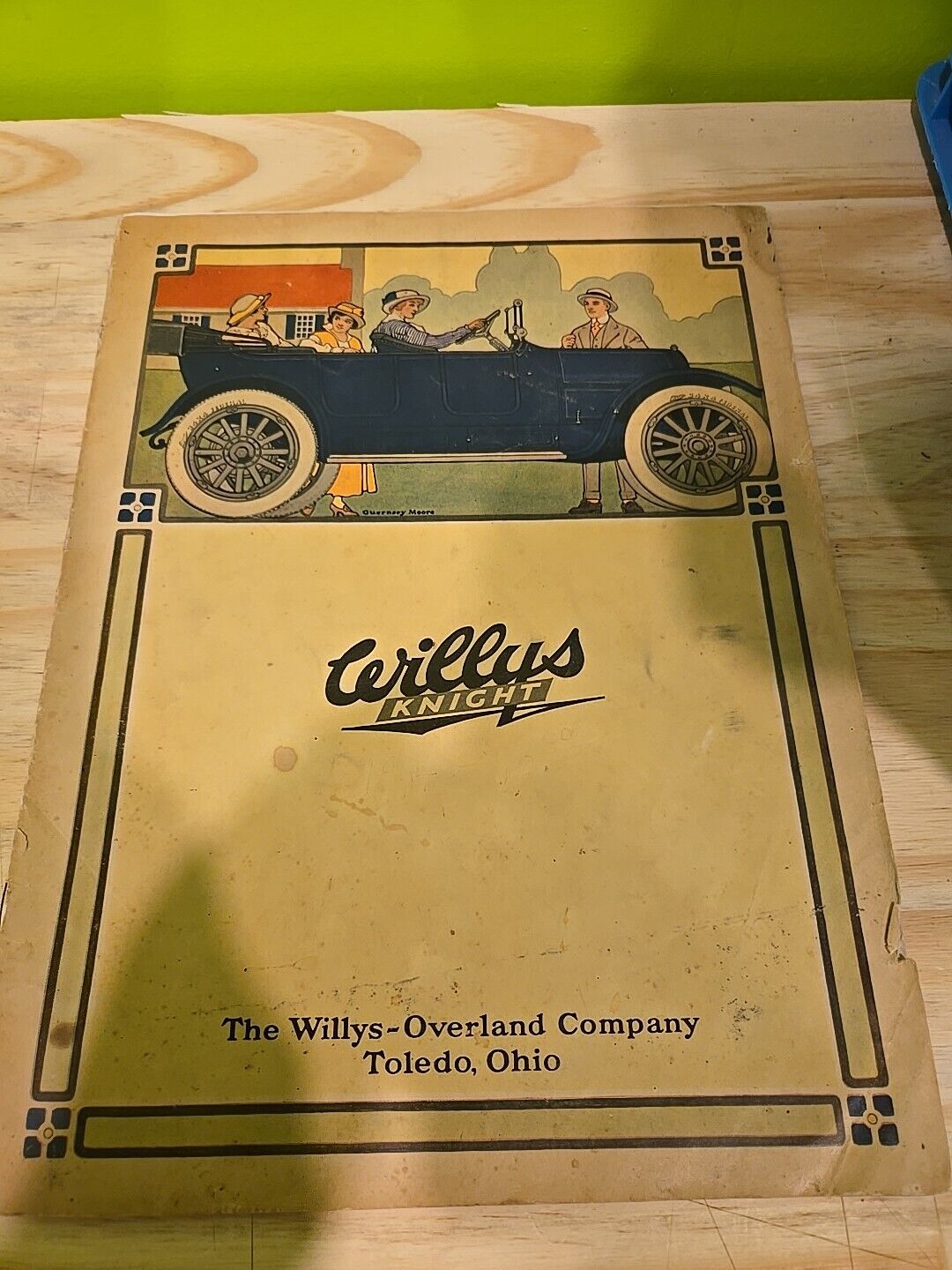 1914 Willys Overland Model 84 Willys Knight - advertising booklet - Toledo Ohio