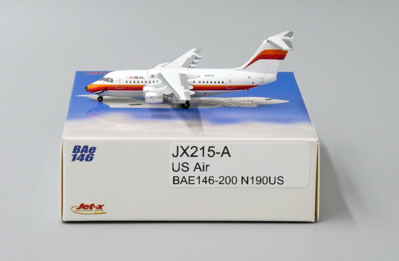 US Air BAe146 Reg: N190US Jet-X scale 1:400 Defective Mode JX215-A