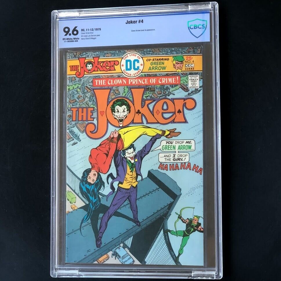 The Joker #4 (DC Comics 1975) 💥 CBCS 9.6 💥 Green Arrow Appearance Comic