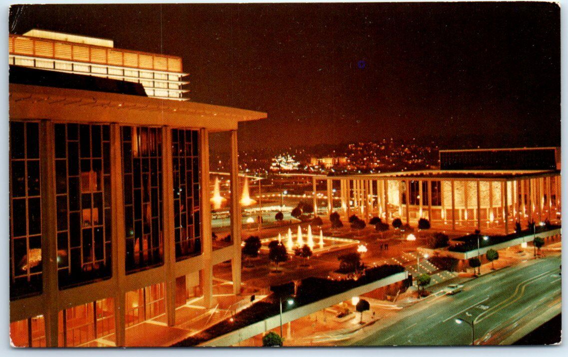 Postcard - A portion of the beautiful new Music Center - Los Angeles, California