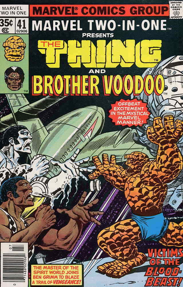 Marvel Two-In-One #41 VG; Marvel | low grade - the Thing Brother Voodoo - we com