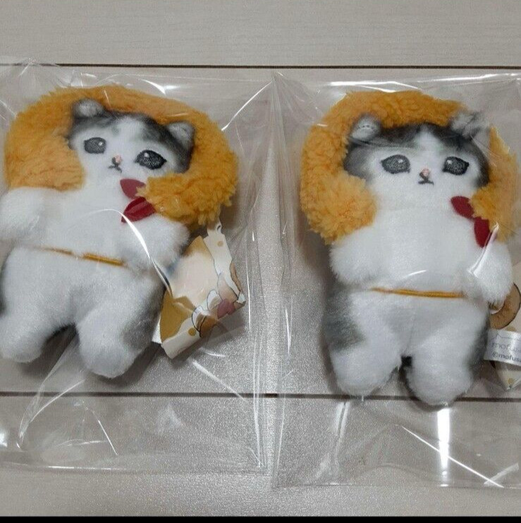 2 Items +1 Mofusand Cat Plush “Ebinyan” Tempura Fried-Shrimp Cat Soft Toy/Japan