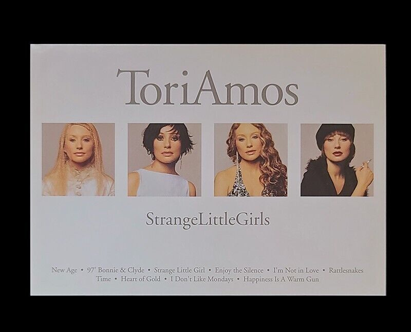 TORI AMOS Strange Little Girls 2001 Max Racks Music Promo Postcard - Unused NOS