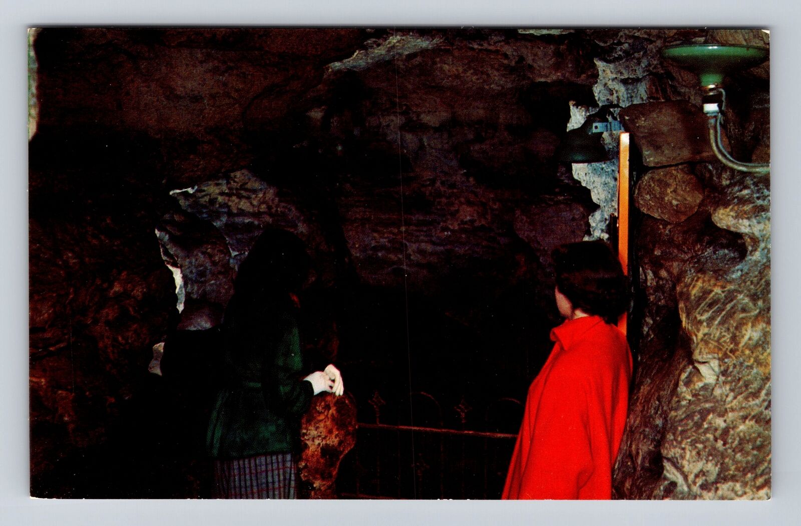 Bainbridge OH- Ohio, The 7 Caves, Antique, Vintage Souvenir Postcard