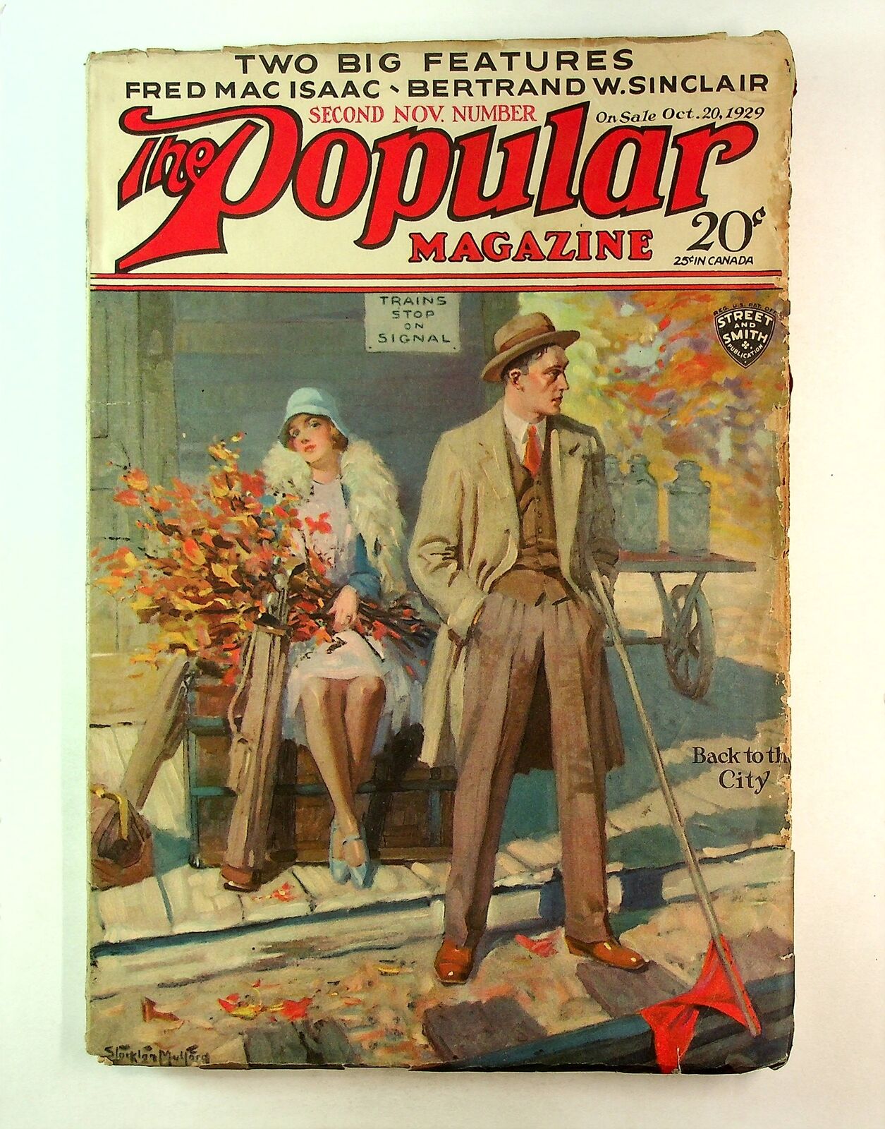 Popular Magazine Pulp Nov 20 1929 Vol. 97 #5 VG