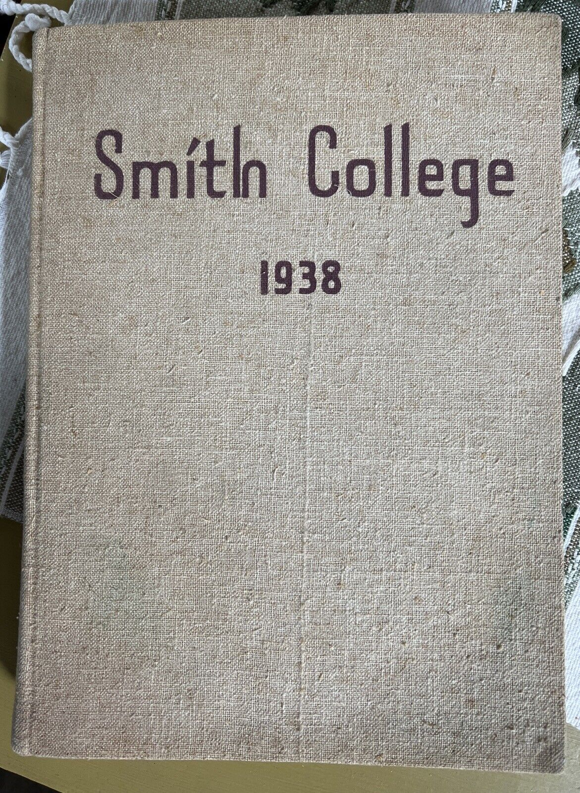 Smith College Yearbook, 1938 Northampton, Massachusetts, MA