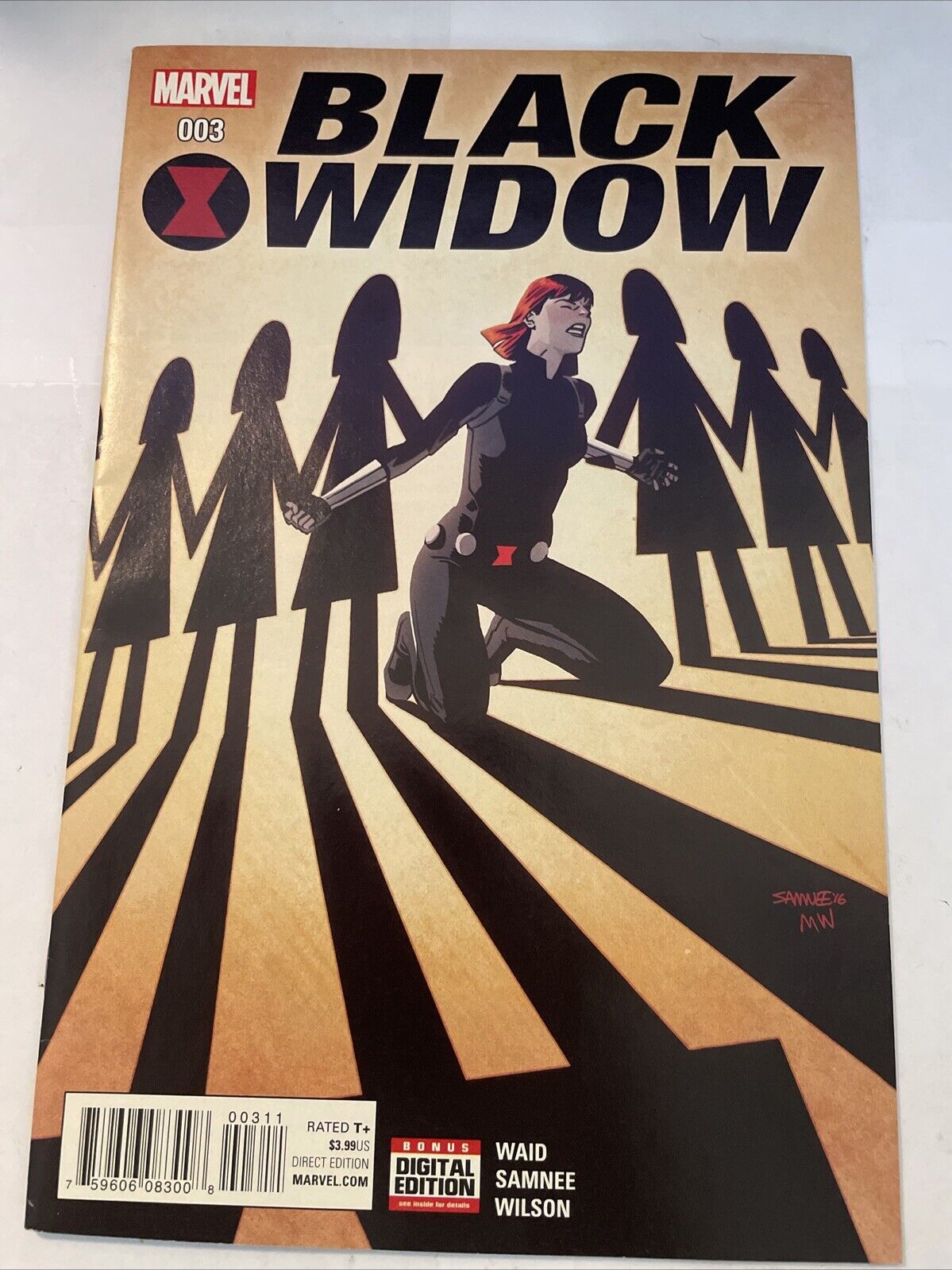 2016 #3 Marvel Black Widow VFN Combined Shipping