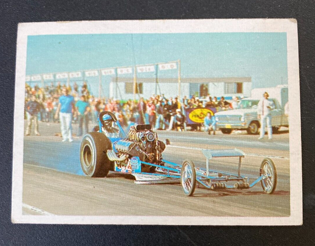 1971 AMERICAN HOT ROD ASSOCIATION TRADING CARD SNEAKY PETE TINKERTOY DRAGSTER