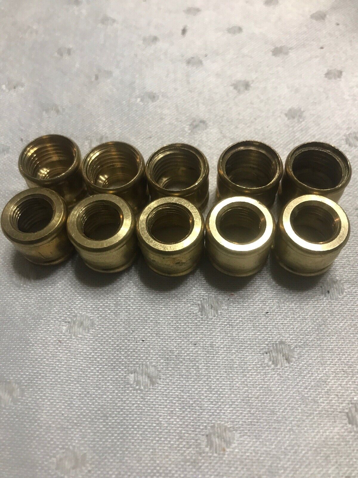 10-NEW-Raw solid brass coupling thread 1/2\