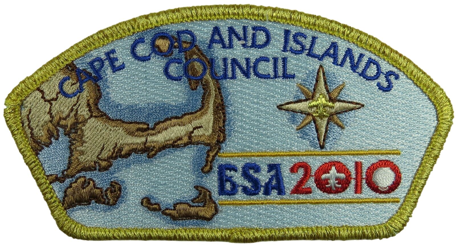 Cape Cod & Islands Council MA BSA 2010 CSP SAP GMY Bdr (VA5235)