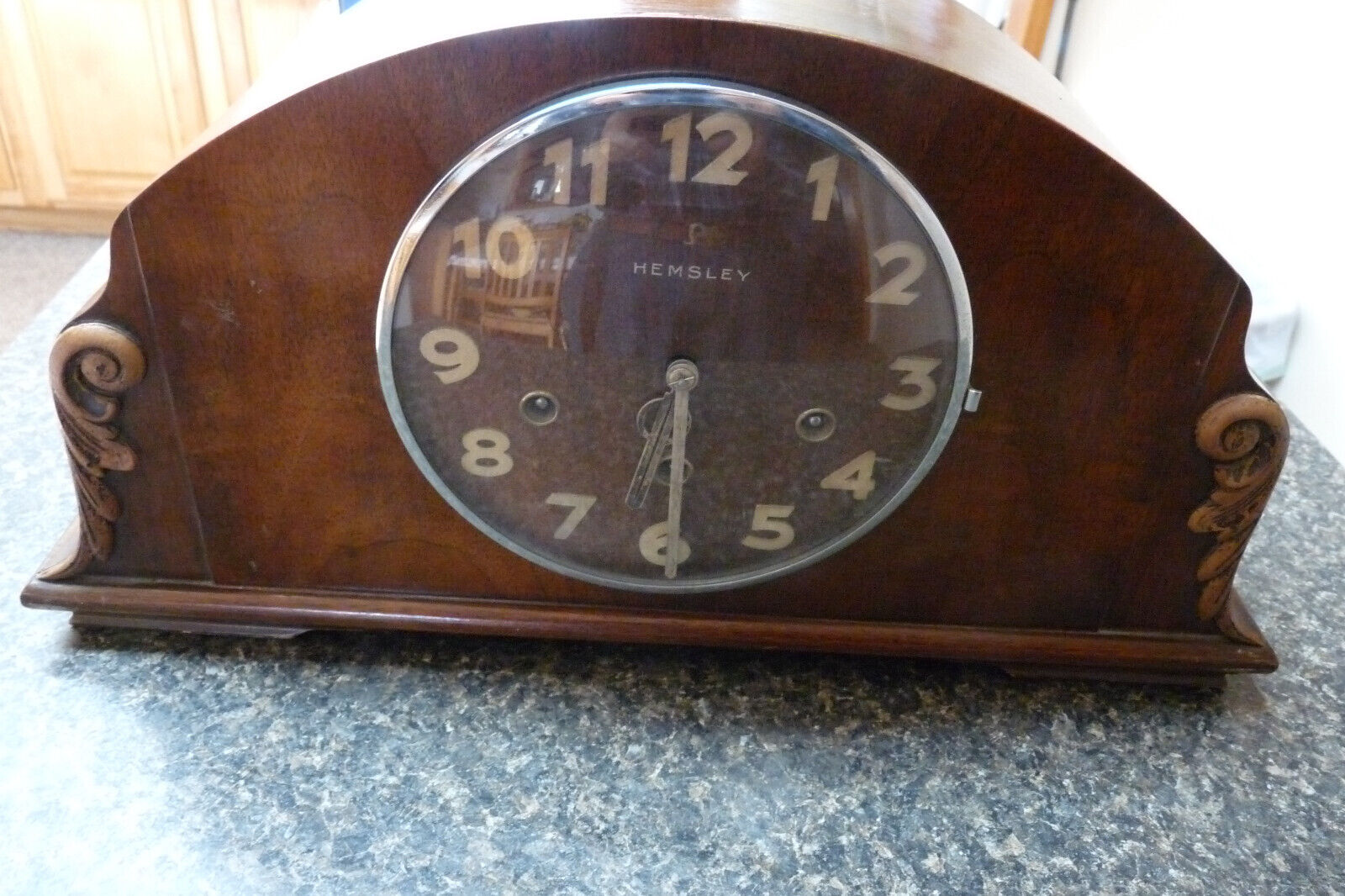 Antique Junghans ??  Art Deco Wooden Mantel Clock – High-Quality