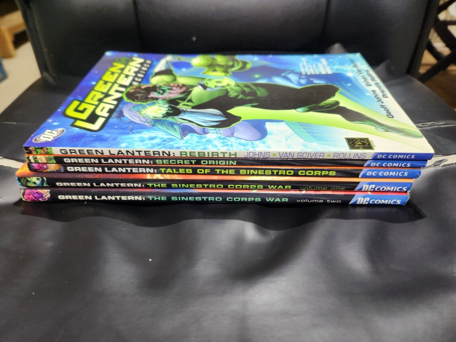 Green Lantern TPB LOT: Green Lantern Rebirth, Secret Origin + Sinestro Corps War