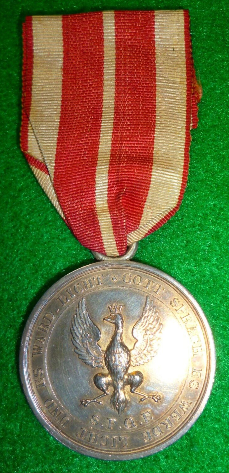 Germany - Frankfurt - Silver Volunteers Medal 1814
