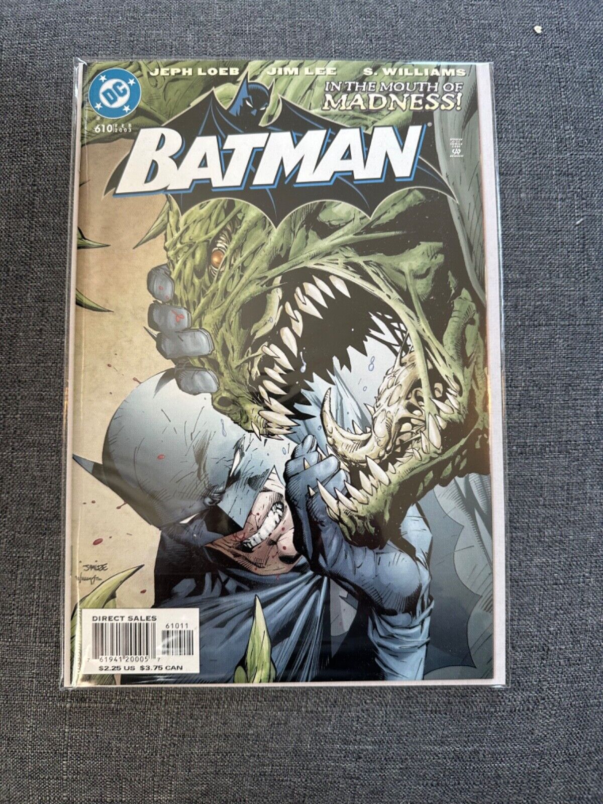 Batman #610 Jeph Loeb Jim Lee
