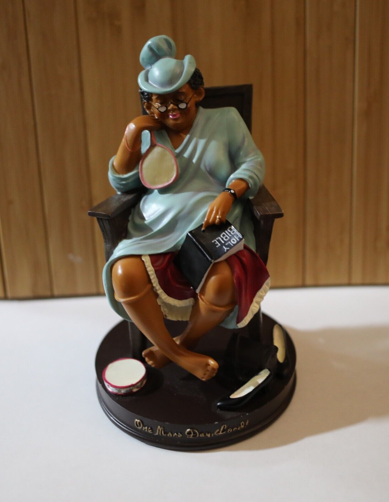 Dorothy Allen 2005 One More Day Lord African American Figurine 7.5\