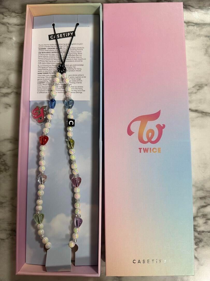 Casetify twice strap genuine collaboration New Good condition from japan