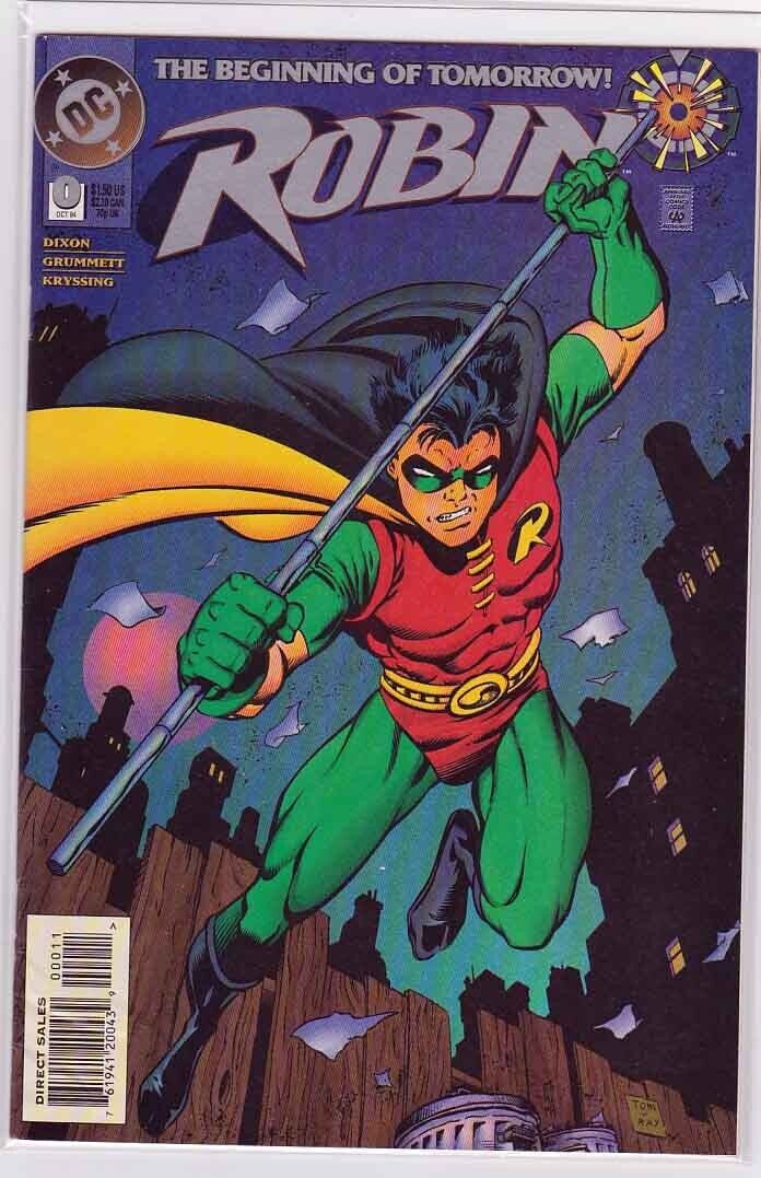 Robin #0 (1993) Nightwing takes up the mantle of Batman