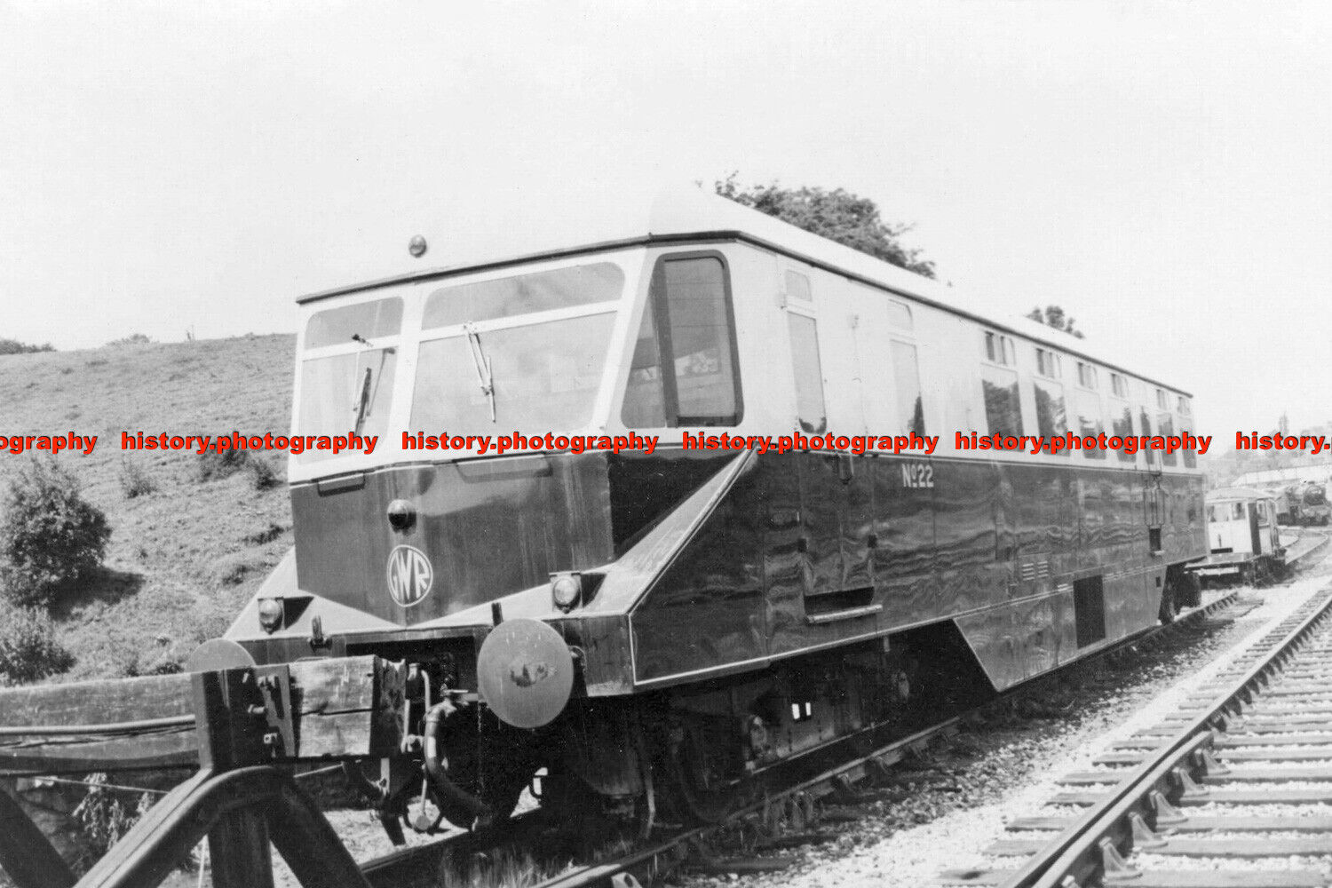F005321 GWR Railcar. Bridgenorth. Severn Valley. Shropshire. 1930