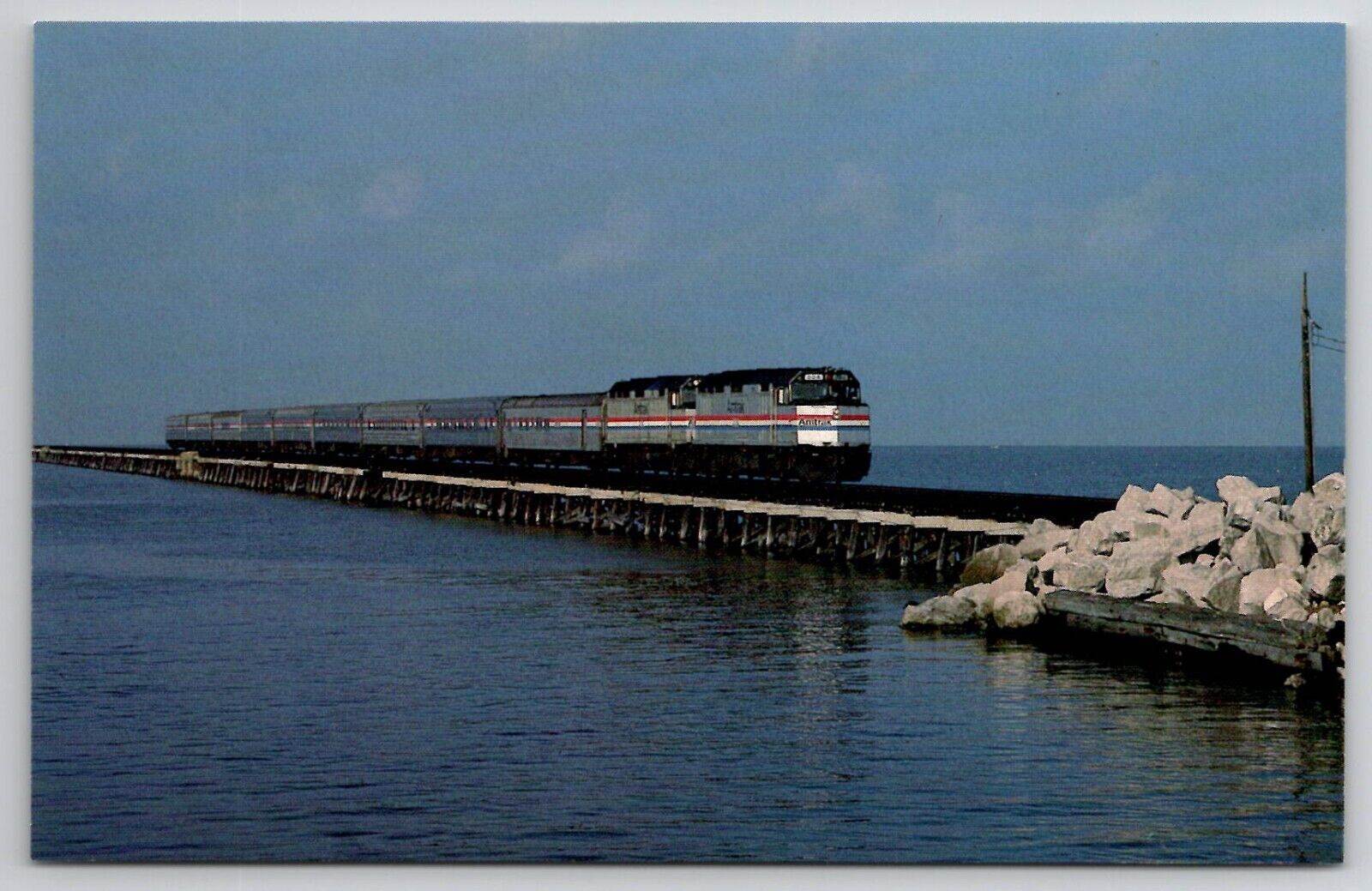 Amtrak's Train No. 20 The Crescent Departed New Orleans For NYC Postcard D35