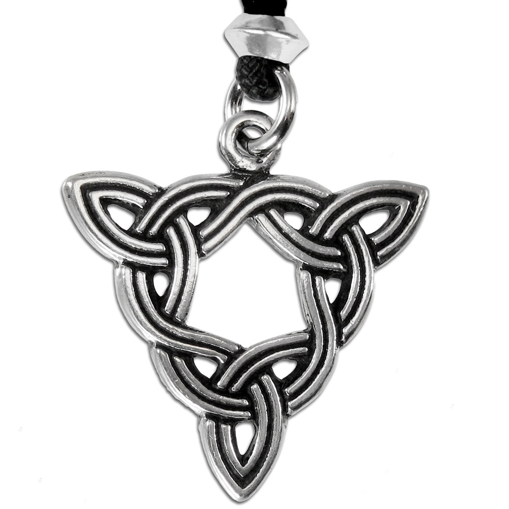 Brigid's Knot Necklace Goddess Celtic Knot Irish Pendant Jewelry Harmony Amulet