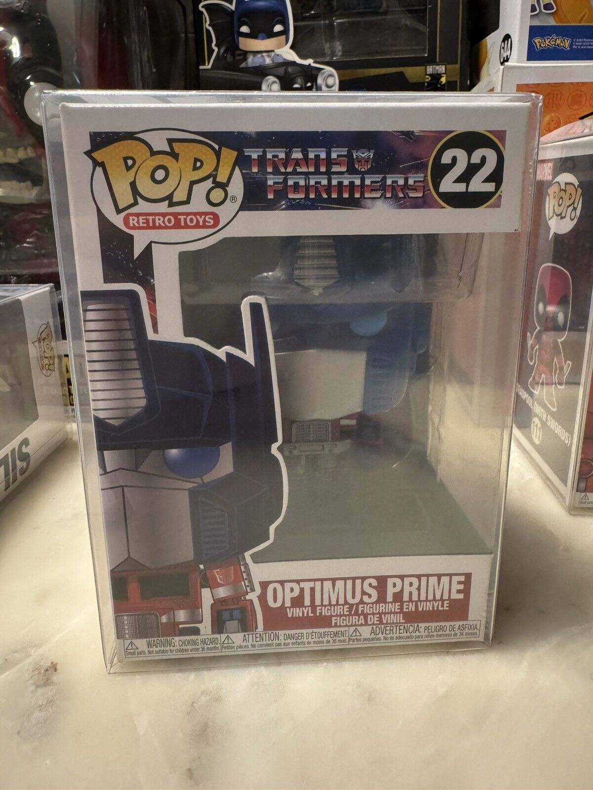 #22 Transformers Optimus Prime Funko Pop