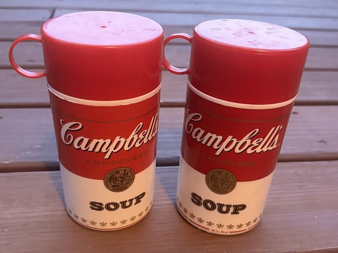Campbell\'s Soup Thermos Mug 11.5 oz Insulated Lunchbox Hot Liquids Coffee Tea