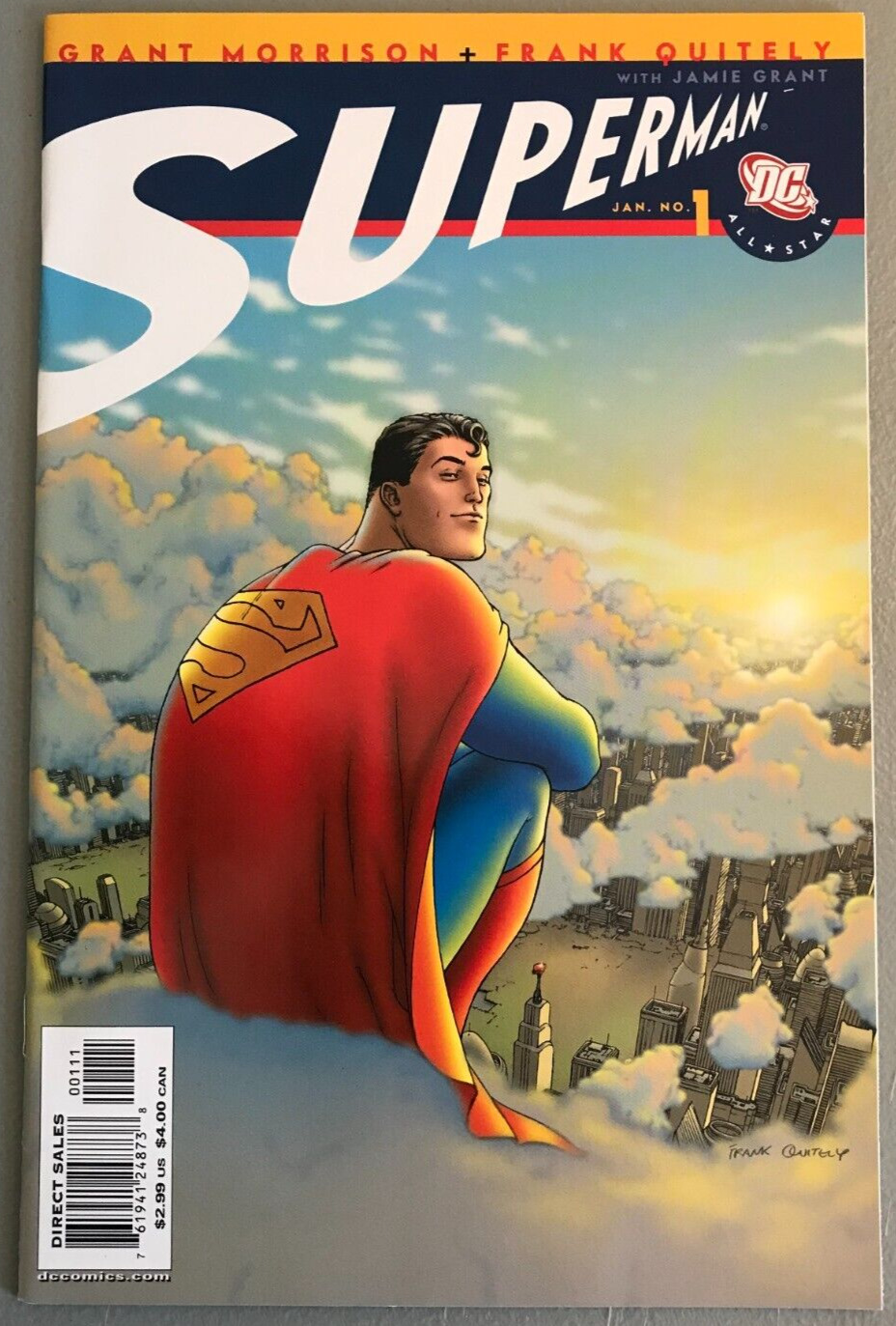 All Star Superman #1 Grant Morrison Frank Quitely Lex Luthor Variant A NM/M 2006